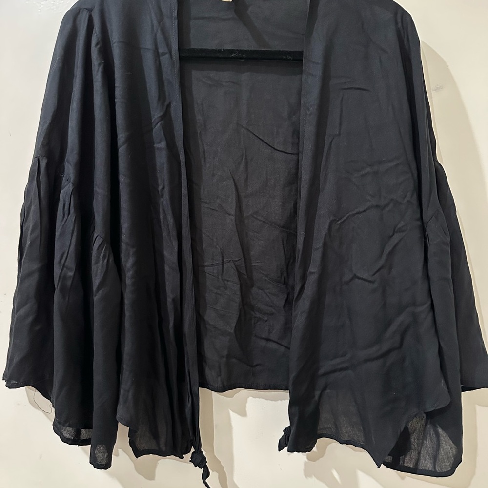 Elan Black Knit Cardigan